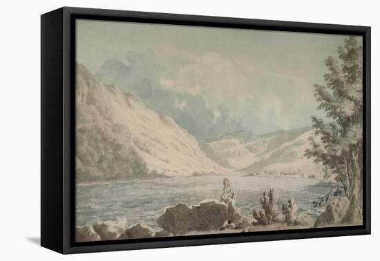 'Hawes Water, Westmorland', c1790, (1935)-Edward Dayes-Framed Premier Image Canvas