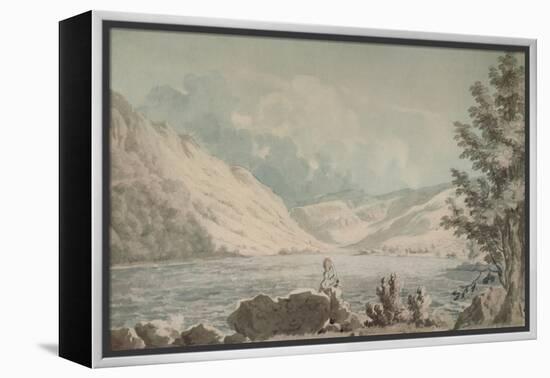 'Hawes Water, Westmorland', c1790, (1935)-Edward Dayes-Framed Premier Image Canvas