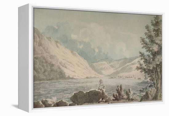 'Hawes Water, Westmorland', c1790, (1935)-Edward Dayes-Framed Premier Image Canvas