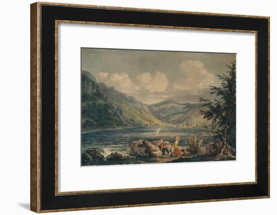 'Hawes Water, Westmorland', c1790, (1935)-Edward Dayes-Framed Giclee Print