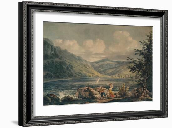 'Hawes Water, Westmorland', c1790, (1935)-Edward Dayes-Framed Giclee Print