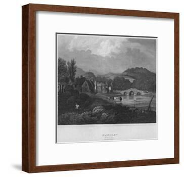 'Hawick. (General View.) Roxburghshire', 1814-John Greig-Framed Giclee Print