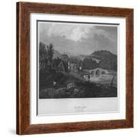 'Hawick. (General View.) Roxburghshire', 1814-John Greig-Framed Giclee Print