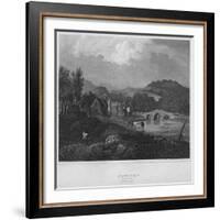 'Hawick. (General View.) Roxburghshire', 1814-John Greig-Framed Giclee Print