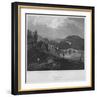 'Hawick. (General View.) Roxburghshire', 1814-John Greig-Framed Giclee Print