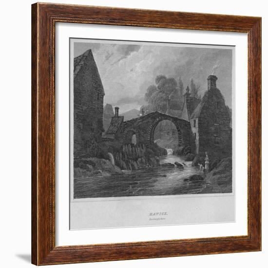 'Hawick, Roxburghshire', 1814-John Greig-Framed Giclee Print