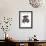 Hawk with Human Inside-Joe Mandur Jr^-Framed Art Print displayed on a wall