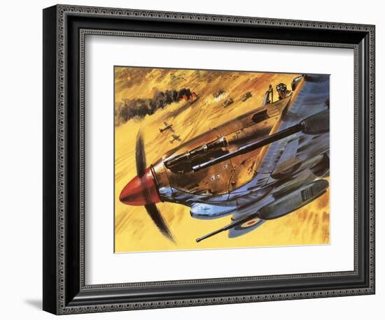 Hawker Hurricane-Wilf Hardy-Framed Giclee Print