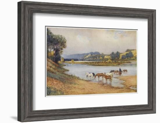 Hawkesbury River New South Wales, The Old Ford-Percy F.s. Spence-Framed Photographic Print