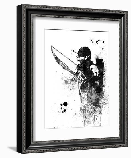 Hawkeye Watercolor I-Jack Hunter-Framed Premium Giclee Print