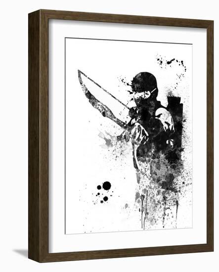 Hawkeye Watercolor I-Jack Hunter-Framed Art Print