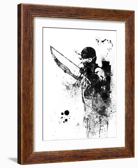 Hawkeye Watercolor I-Jack Hunter-Framed Art Print