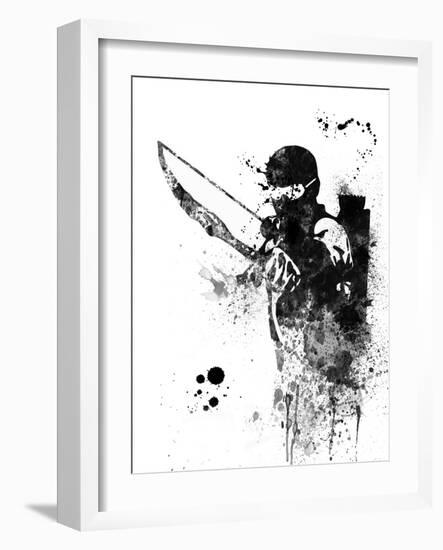 Hawkeye Watercolor I-Jack Hunter-Framed Art Print