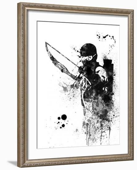 Hawkeye Watercolor I-Jack Hunter-Framed Art Print