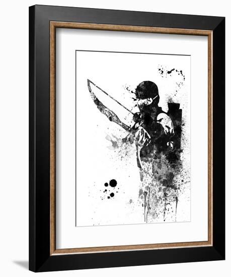 Hawkeye Watercolor I-Jack Hunter-Framed Premium Giclee Print