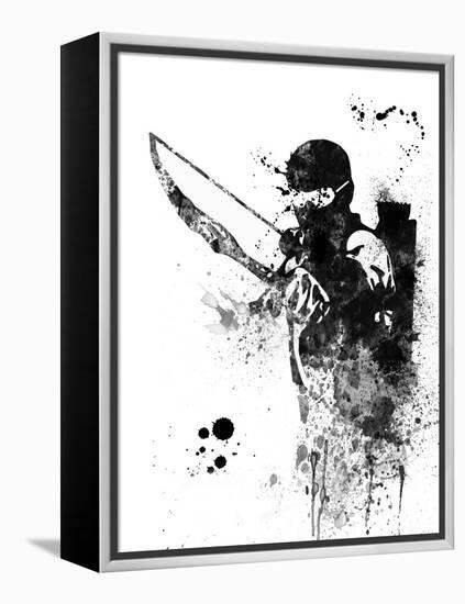 Hawkeye Watercolor I-Jack Hunter-Framed Stretched Canvas