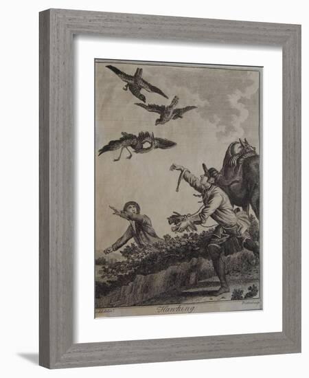 Hawking, 1792-Daniel Dodd-Framed Giclee Print