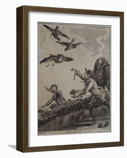 Hawking, 1792-Daniel Dodd-Framed Giclee Print