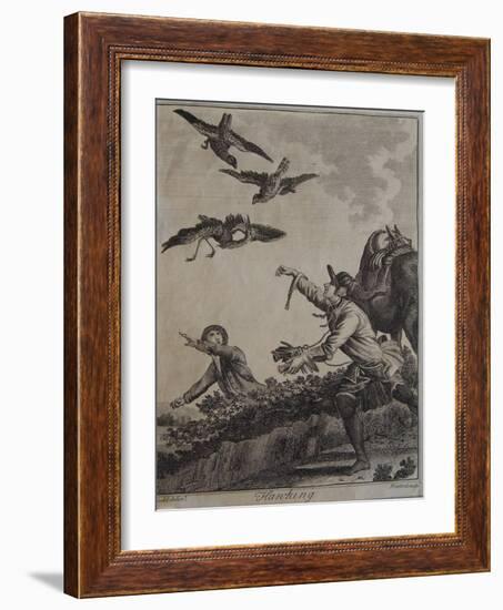 Hawking, 1792-Daniel Dodd-Framed Giclee Print