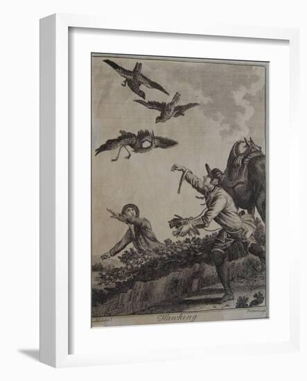 Hawking, 1792-Daniel Dodd-Framed Giclee Print