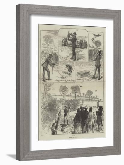 Hawking at Hendon-Charles Robinson-Framed Giclee Print