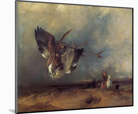 Hawking-Edwin Henry Landseer-Mounted Giclee Print