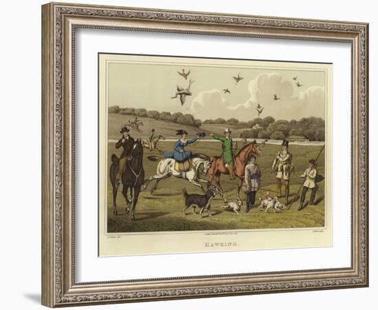 Hawking-Henry Thomas Alken-Framed Giclee Print