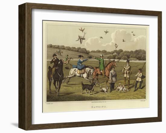 Hawking-Henry Thomas Alken-Framed Giclee Print