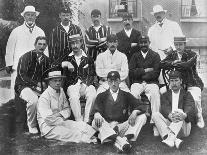 The England Test Cricket XI at Lord's, London, 1899-Hawkins & Co-Premium Photographic Print