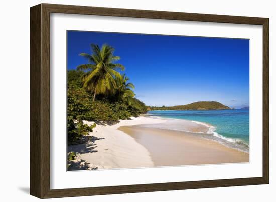 Hawksnest Beach, Saint John, USVI-George Oze-Framed Photographic Print