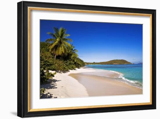 Hawksnest Beach, Saint John, USVI-George Oze-Framed Photographic Print