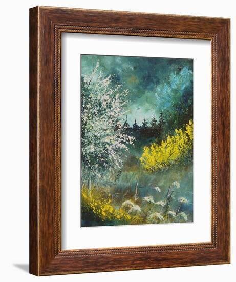 Hawthorne and brooms-Pol Ledent-Framed Premium Giclee Print