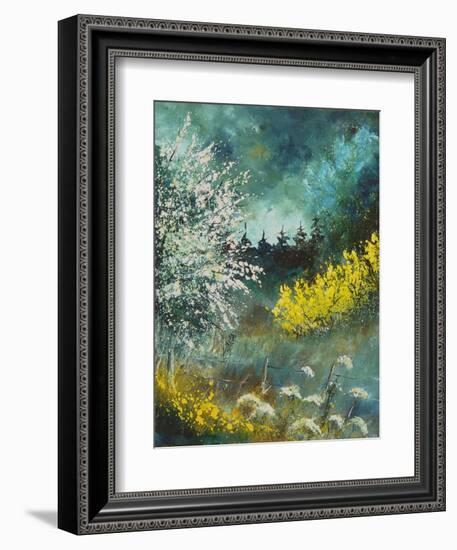 Hawthorne and brooms-Pol Ledent-Framed Premium Giclee Print