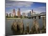 Hawthorne Bridge over the Willamette River, Portland, Oregon, United States of America-Richard Cummins-Mounted Photographic Print