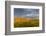 Hay Bales and Chalk Buttes Receive Beautiful Morning Light Near Ekalaka, Montana, Usa-Chuck Haney-Framed Photographic Print