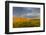 Hay Bales and Chalk Buttes Receive Beautiful Morning Light Near Ekalaka, Montana, Usa-Chuck Haney-Framed Photographic Print