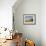 Hay Bales and Red Barn-Terry Eggers-Framed Photographic Print displayed on a wall