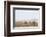 Hay bales in field on foggy morning. Marion County, Illinois.-Richard & Susan Day-Framed Photographic Print