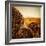 Hay Bales in the Countryside with Industry in the Background-Luis Beltran-Framed Photographic Print