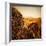 Hay Bales in the Countryside with Industry in the Background-Luis Beltran-Framed Photographic Print