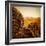 Hay Bales in the Countryside with Industry in the Background-Luis Beltran-Framed Photographic Print