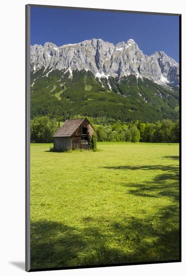 Hay Barn, Grimming, Ennstal, Styria, Austria-Rainer Mirau-Mounted Photographic Print