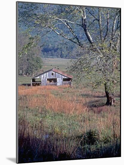 Hay Barn-J.D. Mcfarlan-Mounted Photographic Print