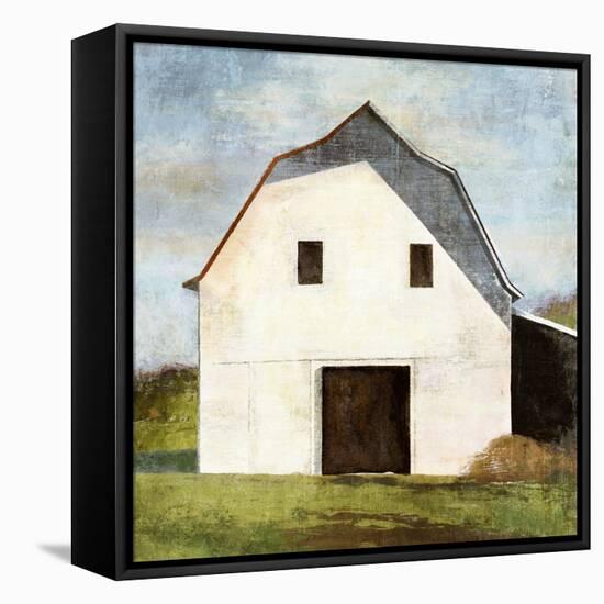 Hay Barn-Suzanne Nicoll-Framed Stretched Canvas