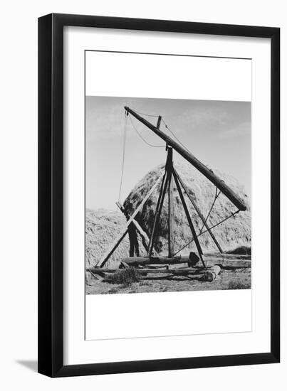 Hay Derrick-Dorothea Lange-Framed Art Print