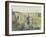 Hay Harvest, 1887-Camille Pissarro-Framed Giclee Print