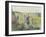 Hay Harvest, 1887-Camille Pissarro-Framed Giclee Print