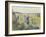 Hay Harvest, 1887-Camille Pissarro-Framed Giclee Print