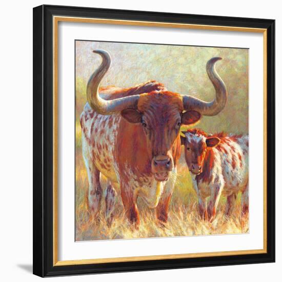 Hay! It's What's For Lunch-Rita Kirkman-Framed Art Print