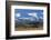 Hay Shed and Hawkdun Range, Maniototo, Central Otago, South Island, New Zealand-David Wall-Framed Photographic Print